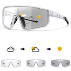 Sport Sunglasses Photochromic UV Protection Lightweight Frame