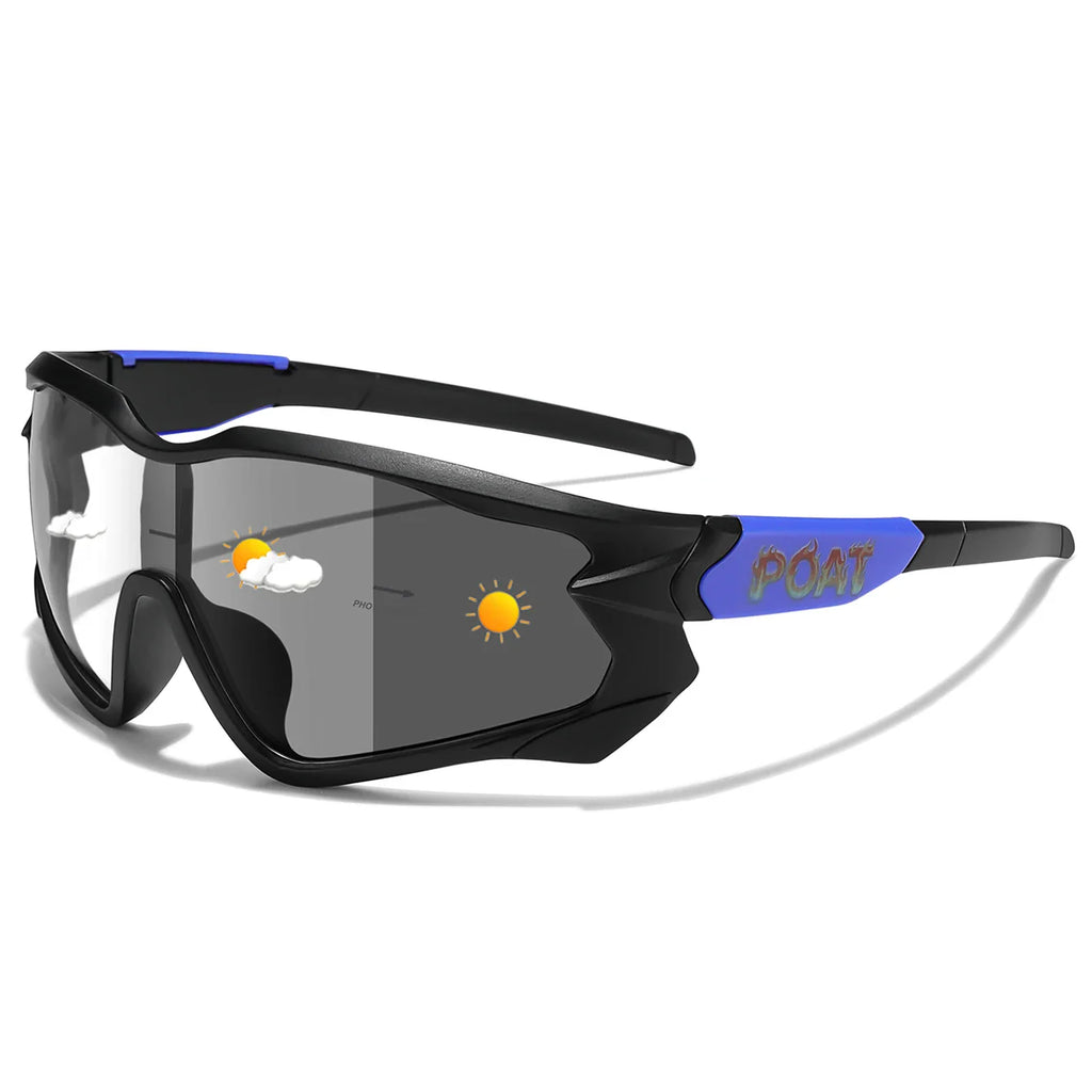 Sport Sunglasses Photochromic UV Protection Lightweight Frame
