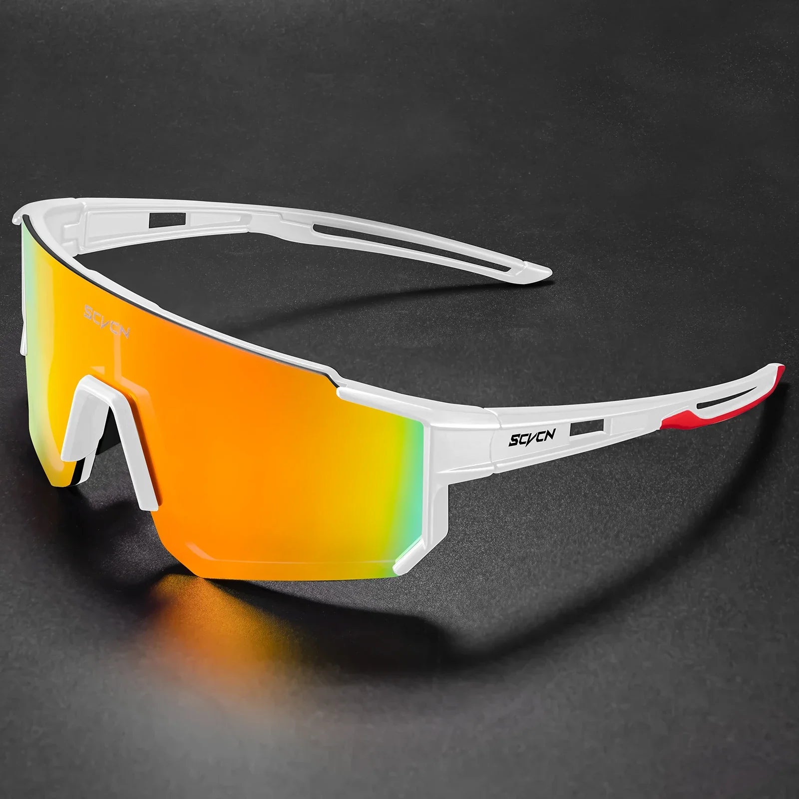Sport Bike Sunglasses Lightweight Frame UV400 Protection