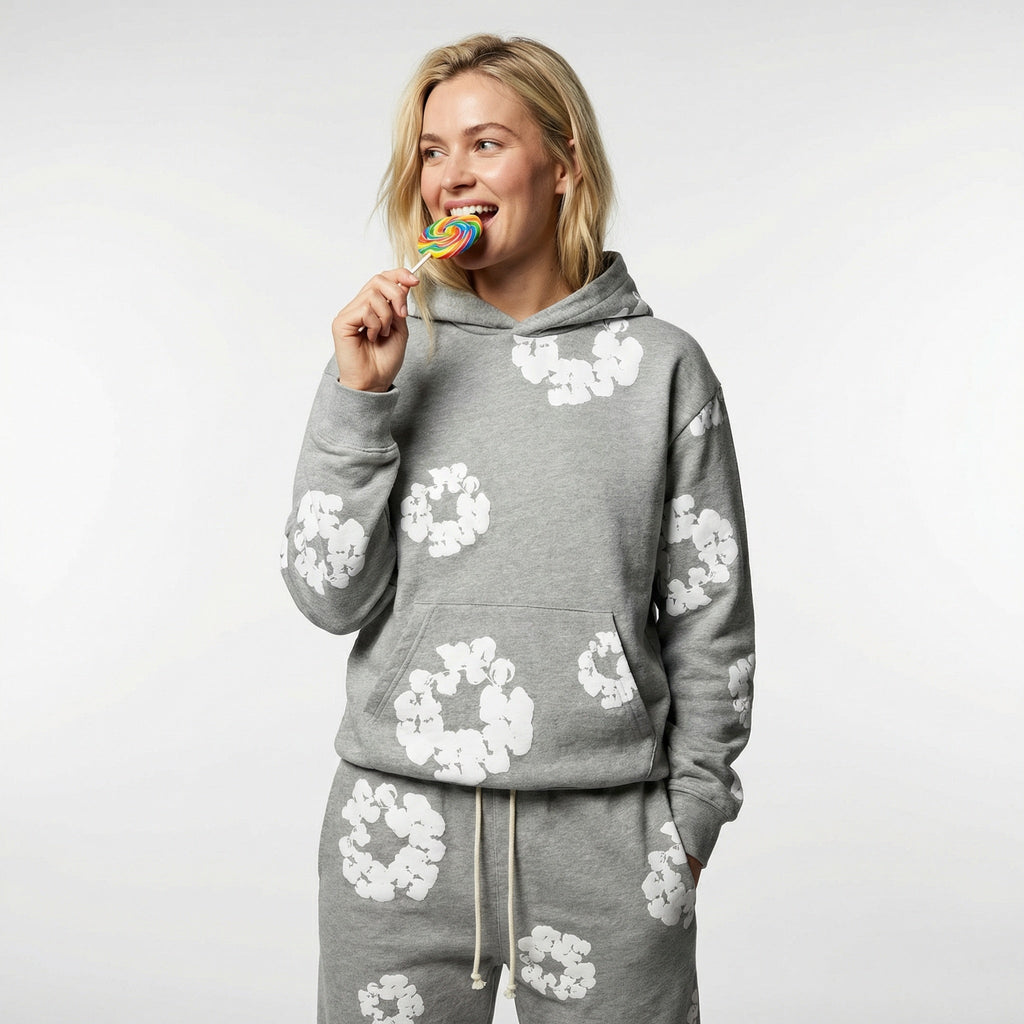Women's 2-Piece Tracksuit Hoodie and Jogging Pants Set
