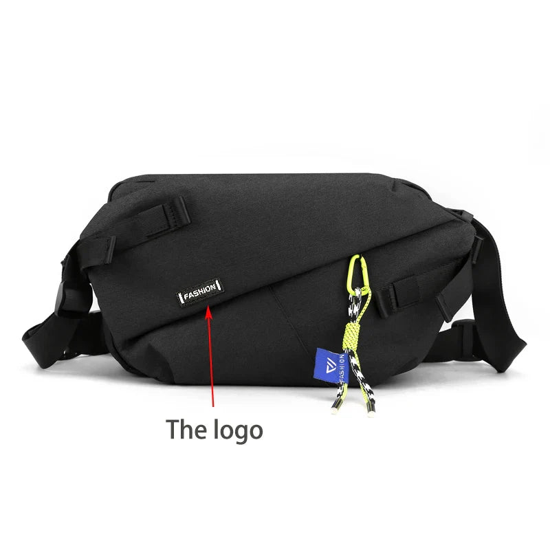 Crossbody Bag Adjustable Shoulder Strap Unisex Nylon Cross Body Bag