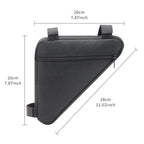 Triangle Frame Bike Bag Water-Resistant Bicycle Storage Bag with Reflective Strip
