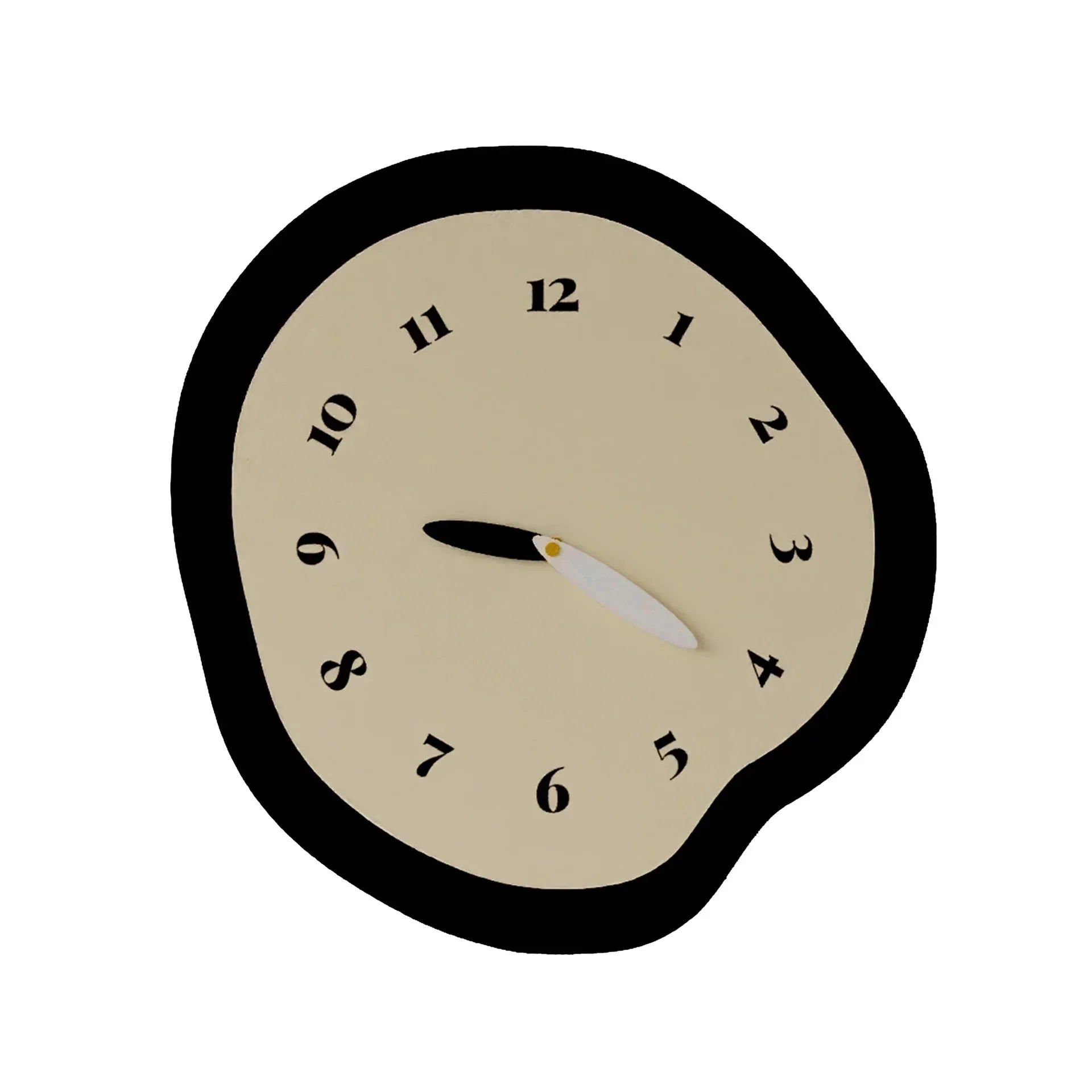 Abstract Acrylic Wall Clock with Silent Design