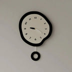 Abstract Acrylic Wall Clock with Silent Design