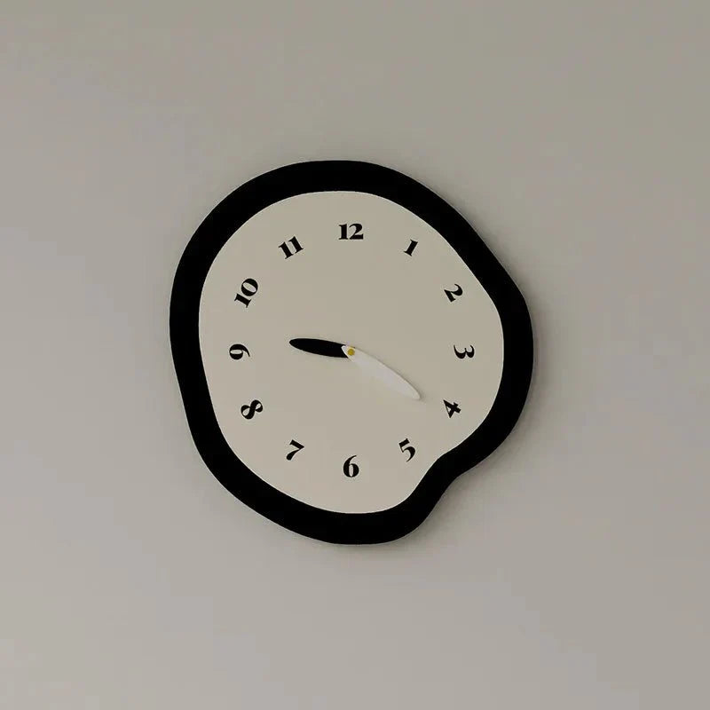 Abstract Acrylic Wall Clock with Silent Design