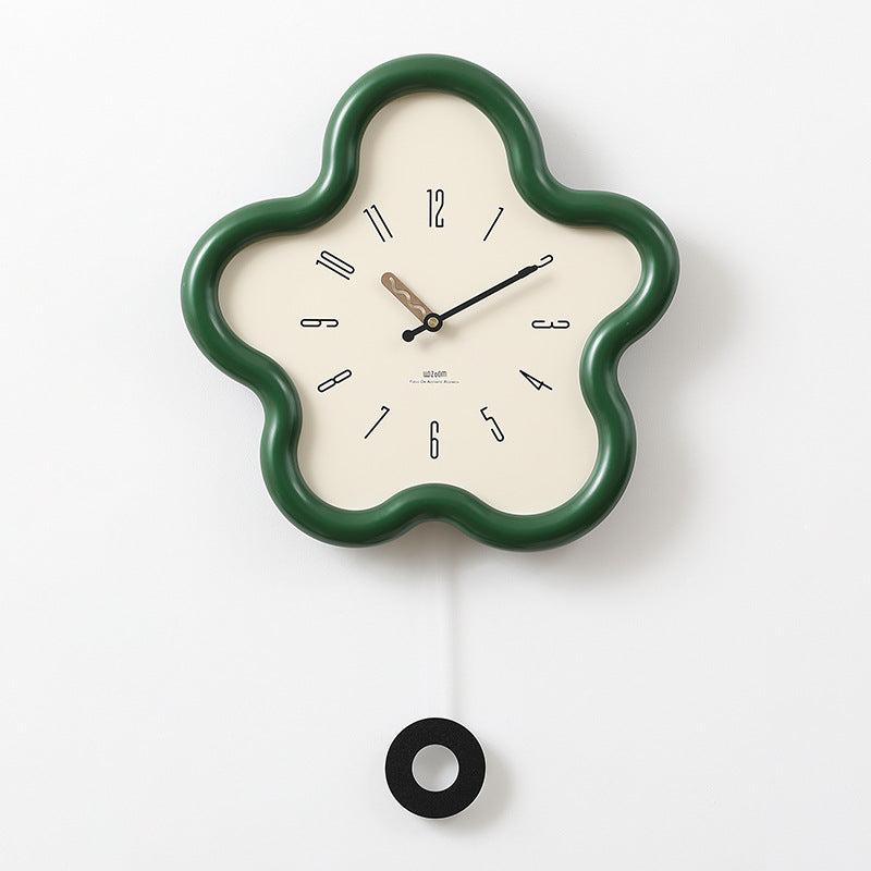 3D Bloom Pendulum Clock for Whisper-Quiet Environment