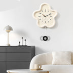 3D Bloom Pendulum Clock for Whisper-Quiet Environment