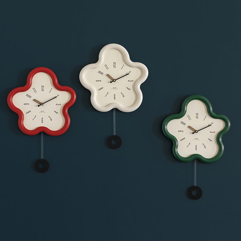 3D Bloom Pendulum Clock for Whisper-Quiet Environment