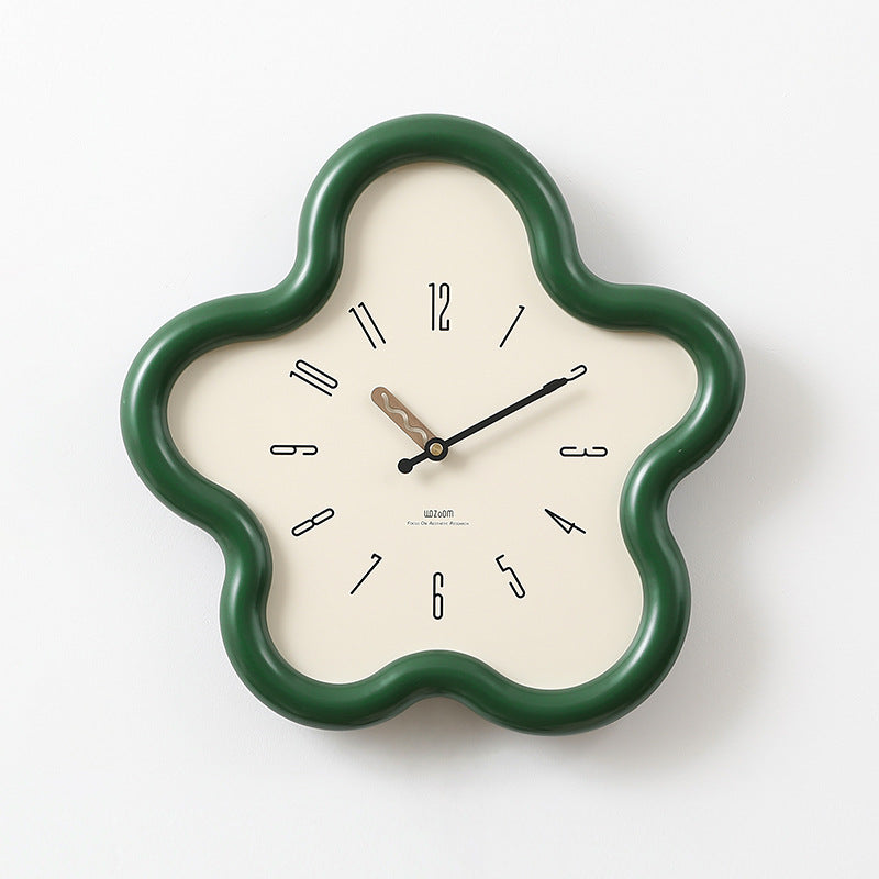 3D Bloom Pendulum Clock for Whisper-Quiet Environment