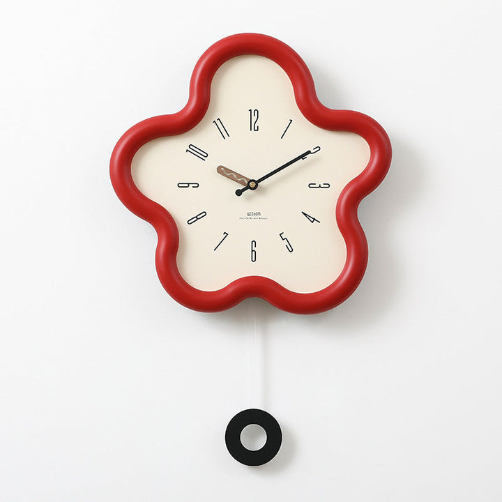 3D Bloom Pendulum Clock for Whisper-Quiet Environment
