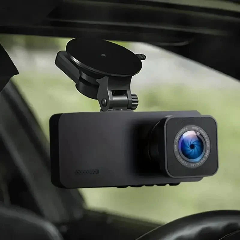 4K Car Dash Camera with Wide-Angle Lens