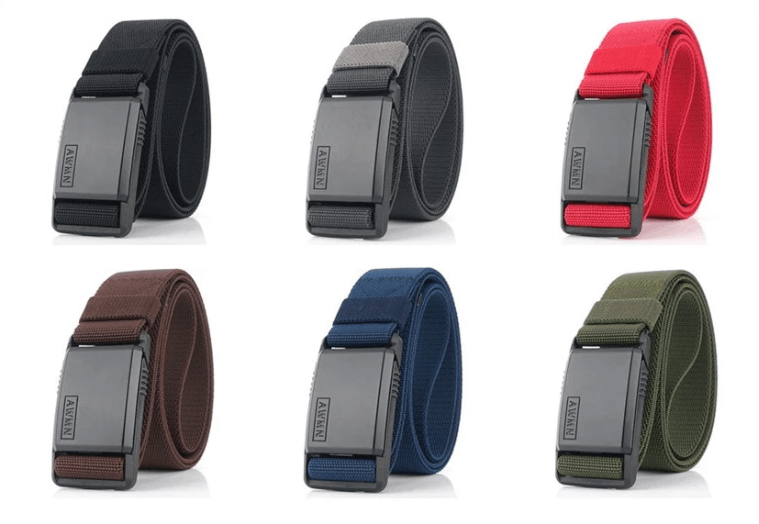 Magnetic Tactical Belt Military Style Adjustable Waist Strap