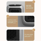 Portable Electric Space Heater with Remote Control